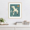 Amanti Art Seagull Block Print II by Jacob Green Wood Framed Wall Art Print - 4 of 4