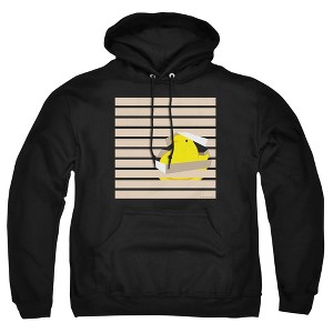Peeps Easter Peeping Peep In Window With Blinds Adult Pull-Over Hoodie - 1 of 4