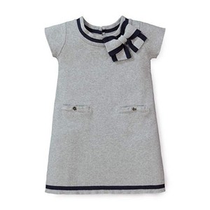 Hope & Henry Girls' Milano Tipped Sweater Dress, Toddler - 1 of 4