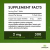 Swanson Copper Essential Trace Mineral, Helps Maintain The Health Of Organs & Tissues, 2 mg (300 Tablets). - 4 of 4