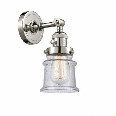 Canton - 1 Light Wall Sconce In Industrial Style-11 Inches Tall and 5.25 Inches Wide