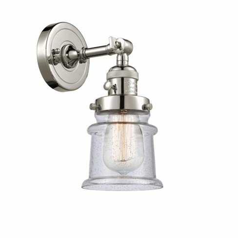 Innovations Lighting Canton 1 - Light Sconce in  Polished Nickel - image 1 of 1