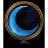 Women's Marvel: Moon Knight Gold and Blue Symbol T-Shirt - 2 of 4