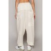 Women's LACE HAREM PANTS - POL - 3 of 4