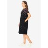 Woman Within Perfect Short-Sleeve Crewneck Tee Dress - 4 of 4