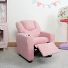 Home Imports Emporium Kids Recliner Chair with Footrest & Cupholders - 3 of 4