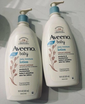 Aveeno Baby Daily Care Gift Set with Natural Oat Extract & Oatmeal,  Contains Daily Moisturizing Body Lotion & Gentle 2-in-1 Baby Bath Wash &  Shampoo