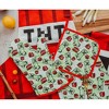 Ukonic Minecraft Red TNT Kitchen Set | Apron, Oven Mitt, Dish Towels, Pot Holder - 3 of 4