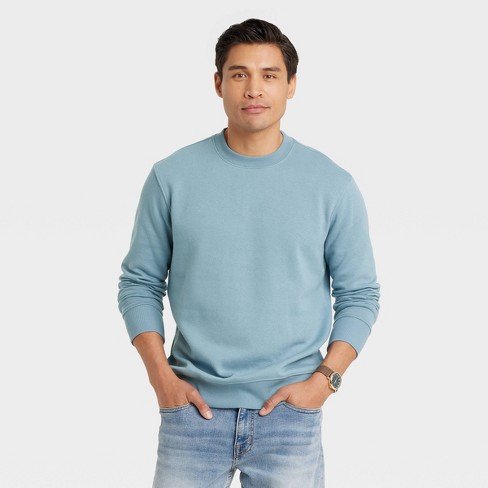 Men's Sweatshirt - Blue - XXL