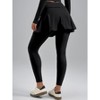 Women Yoga Dress Pants High Waist Flared Leg Dress Pants Casual Leggings - 2 of 3