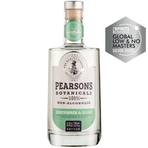 Pearsons Botanicals Cucumber & Rose Non Alcoholic Gin, 700 ml - 1 of 4