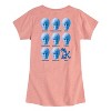 Girls' - Barbie - Ken Emotion Grid Fitted Short Sleeve Graphic T-Shirt - 2 of 4