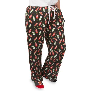 Pavilion Gift Company - Bloody Mary - XS Gray Lounge Pants - Pajama Bottoms - 1 of 4