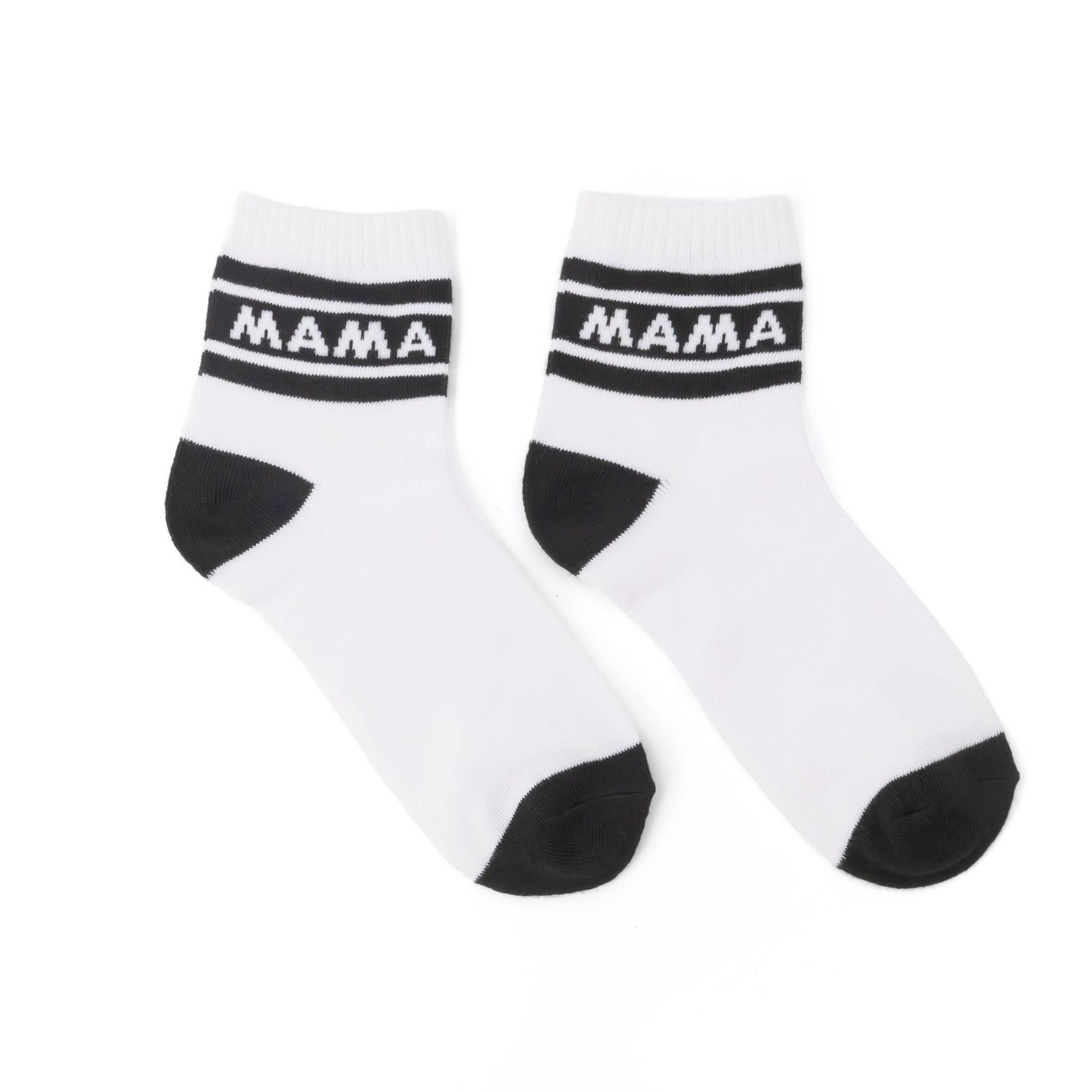 Mother's Day Socks Mom Black - Bullseye's Playground™