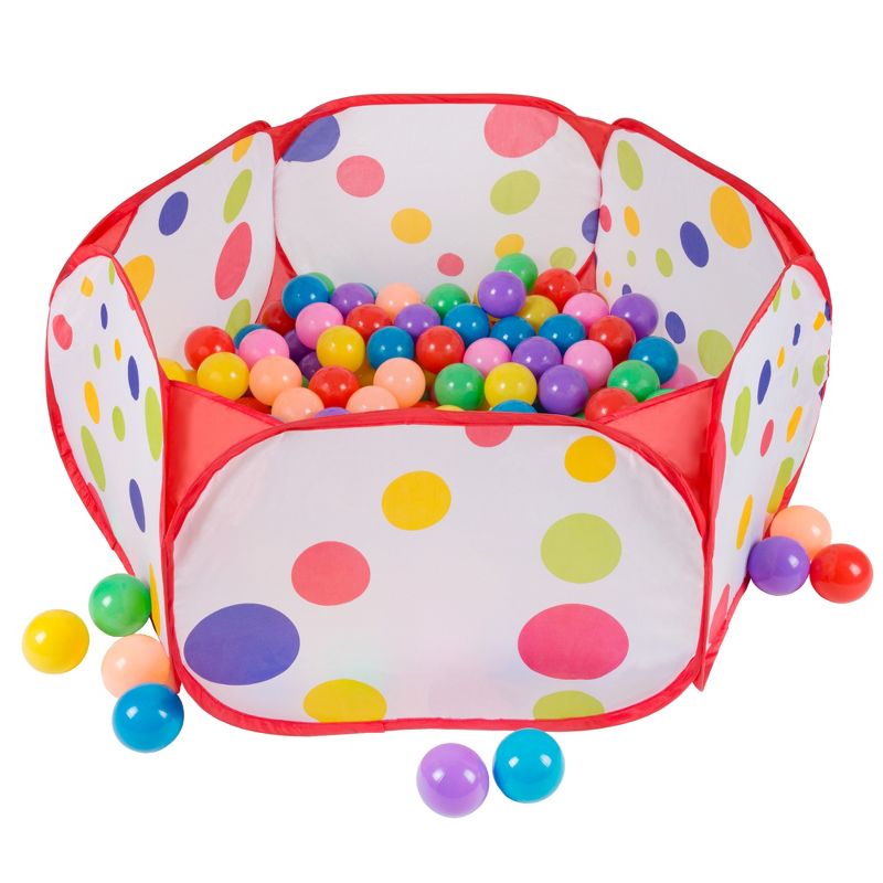 Toy Time Kids Popup 6-Sided Ball Pit With 200 Balls, 1 of 9