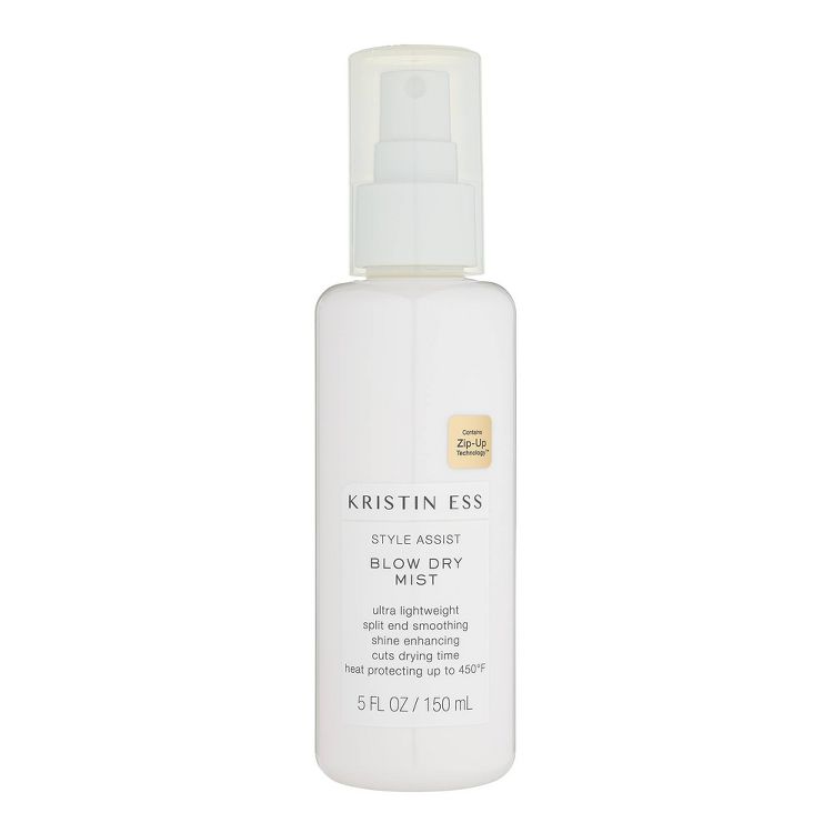 Kristin Ess 450°F Hydrating Heat Protectant Spray - Style Assist Blow Dry Mist for Straight, Wavy + Curly Hair - 5 fl oz, 2 of 8