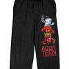 Aqua Teen Hunger Force Stacked Characters Men's Black Sleep Pajama Pants - image 2 of 4