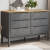 vidaXL Chest of Drawers Hallway Bedroom Furniture Solid Wood Pine - 2 of 4