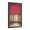 Trademark Fine Art-Masters Fine Art 'Serenade in Red' Floating Brushed Aluminum Art - 2 of 4