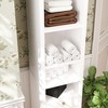 64" Tall Bathroom Storage Cabinet for Small Space, Floor Standing Cabinet for Living Room Bathroom Home Office Kitchen - 4 of 4