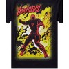 Seven Times Six Marvel Comics Daredevil Shirt Men's Superhero Flame Short Sleeve Graphic Tee Black - 2 of 3