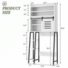 Celebalcony Over The Toilet Storage Cabinet with Sliding Doors - 2 of 4