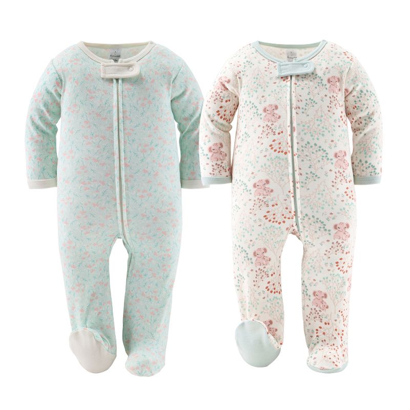 The Peanutshell Baby Girl Floral Elephant 30-Piece Newborn Layette Gift Set, 0-3 Months, 5 of 9
