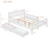 Sapphtopaz Platform Bed Frame for Kids with 2 Storage Drawers Wood Bed Frame with Both Sides Guardrails and Slat Support for Children - 4 of 4