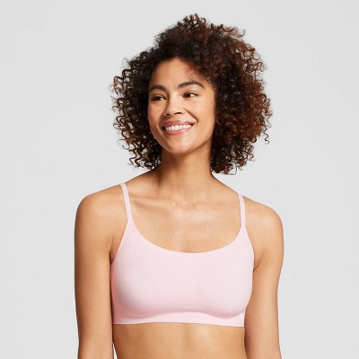 Adjustable Strap Scoop Neck Bra 