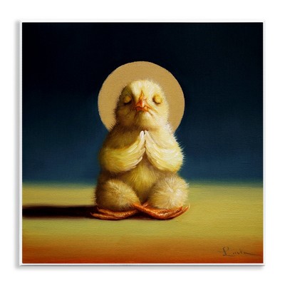 Stupell Industries Meditating Yoga Chick, 12" x 12"