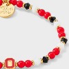 Little Words Project Ohio State Beaded Bracelet - 4 of 4