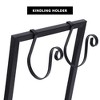 Firewood Rack Indoor/Outdoor Decorative Fireplace Wood Holder，Assemblable Log Storage Rack with Side Kindling Rack - 2 of 4