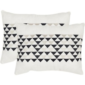 Geo Mountain Pillow (Set of 2) - Safavieh - 1 of 4
