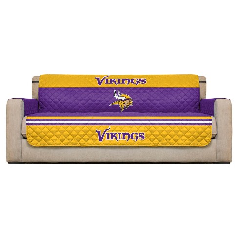 Nfl Minnesota Vikings Pegasus Sports Sofa Protector : Target