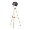Ahoy Industrial Floor Lamp in Natural Wood and Antique Metal by LumiSource - 2 of 4