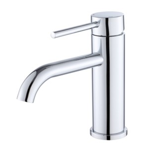 ChicFurnit Bathroom Sink Faucets Modern Waterfall Single Handle Faucet Single Hole Sink Faucet for Bathroom Vanity, Silver, 13.82"*7.72"*2.91" - 1 of 4