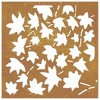 VidaXL Patio Wall Decoration 21.7 in.x21.7 in. Corten Steel Maple Leaf Design - 4 of 4