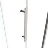 NicBex Shower Door 44"-48"Wx72"H Double Sliding Shower Door with 1/4" (6mm) Tempered Glass for Walk-in Shower - 2 of 4