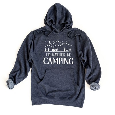 Simply Sage Market Women's Graphic Hoodie Rather Be Camping Camper