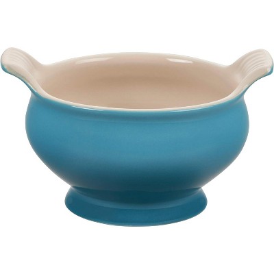 Le Creuset Stoneware Heritage Soup Bowl 20 oz. Caribbean