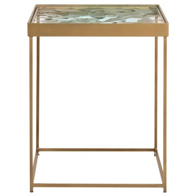 End Table Antique Brass - Safavieh