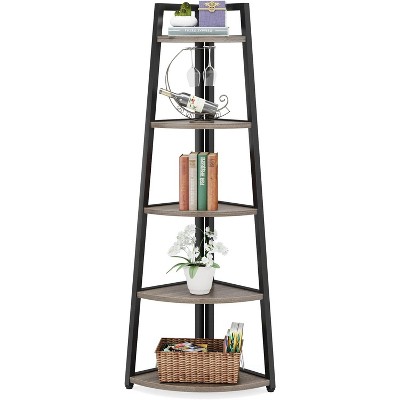 Tribesigns 70" 5-Tier Corner Shelf