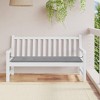 vidaXL Outdoor Garden Bench Cushion, Comfortable Foam Fiber Filling, Durable Oxford Fabric - 2 of 4