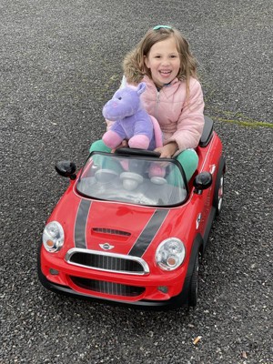 MINI Cooper S 6-Volt Battery Ride-On Vehicle (Pink)