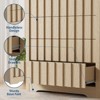 32" Tall Storage Dresser Organizer with Curved Profile Design, 5 Drawer Dresser for Rest Room Wood - 2 of 4