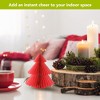 Briarwood Lane Red Tree Honeycomb - Small Magnetic Paper Decor - 4.8 x 3 - 4 of 4