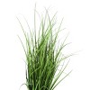GlasFlength Artificial Plants Small Fake Plants Artificial Grass Plants Faux Plants for Indoor Home Table Decor, Green, 22"*22"*22.5" - 4 of 4