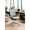 CAVINAS Mesh 360～ Swivel Office Chair on Wheels,Modern Gaming Chair with High Back and Adjustable Height and 3 Angles,Computer Chair for Office - 2 of 4