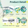 FURNIinspire Outdoor Portable Chair Adjustable Back and Extra Storage for Comfort and Relaxation, Lemon, 24.8"*27.56"*38.89" - 3 of 4