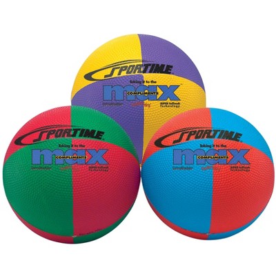 Sportime Max Complements Playground Balls, 8-1/2 Inches, Set of 3